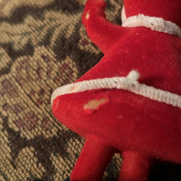 vtg Santa and Misses Clause plastic figurines 1960’s japan - Picture 5 of 6